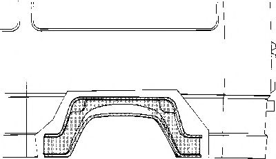 VAN WEZEL 3070445 -  Колесная ниша